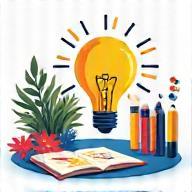 Illustration representing creative design work